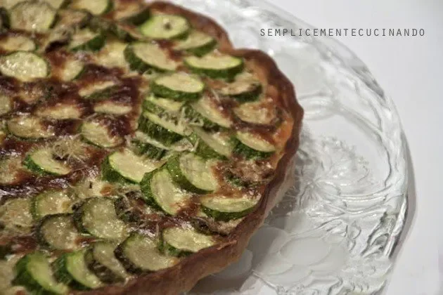 Torta salata di zucchine e stracchino