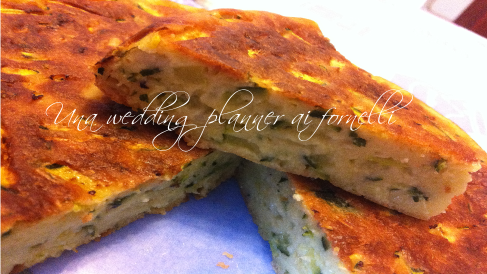 Torta salata di zucchine