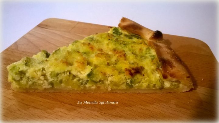 Torta salata di zucchine senza glutine