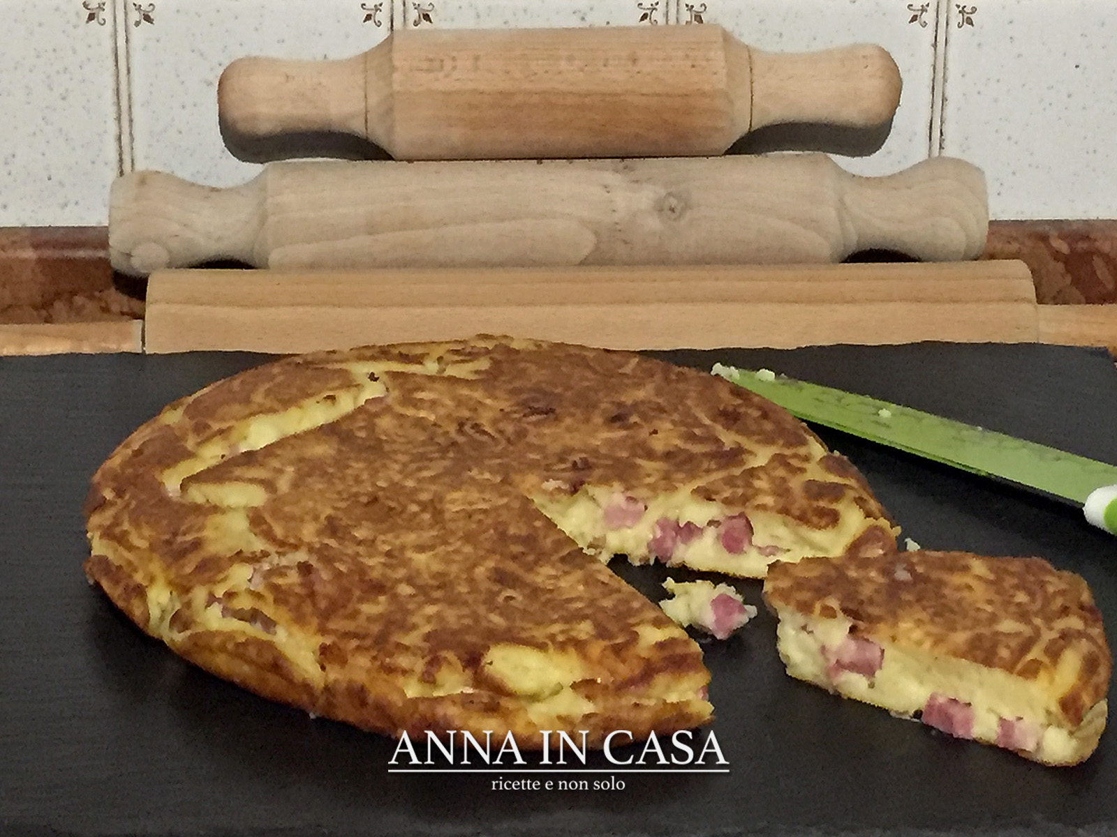 Torta salata in padella