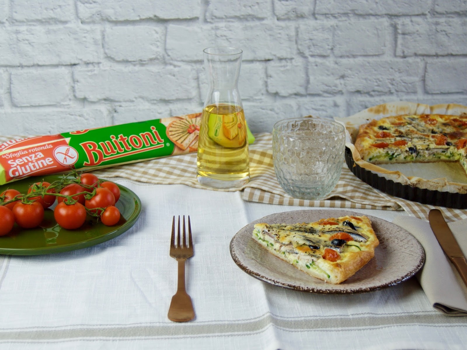 Torta salata mediterranea senza glutine!