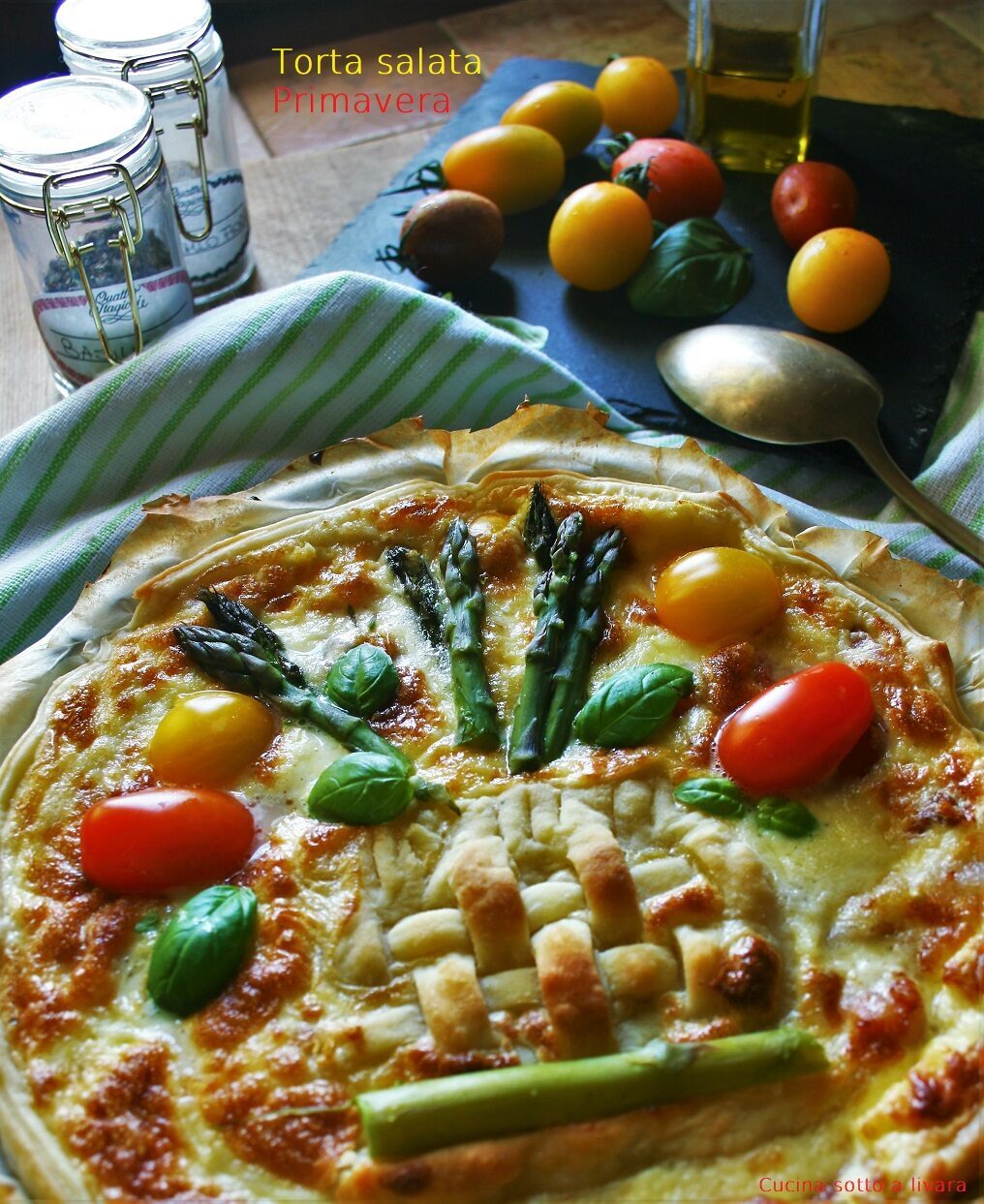 Torta salata primavera