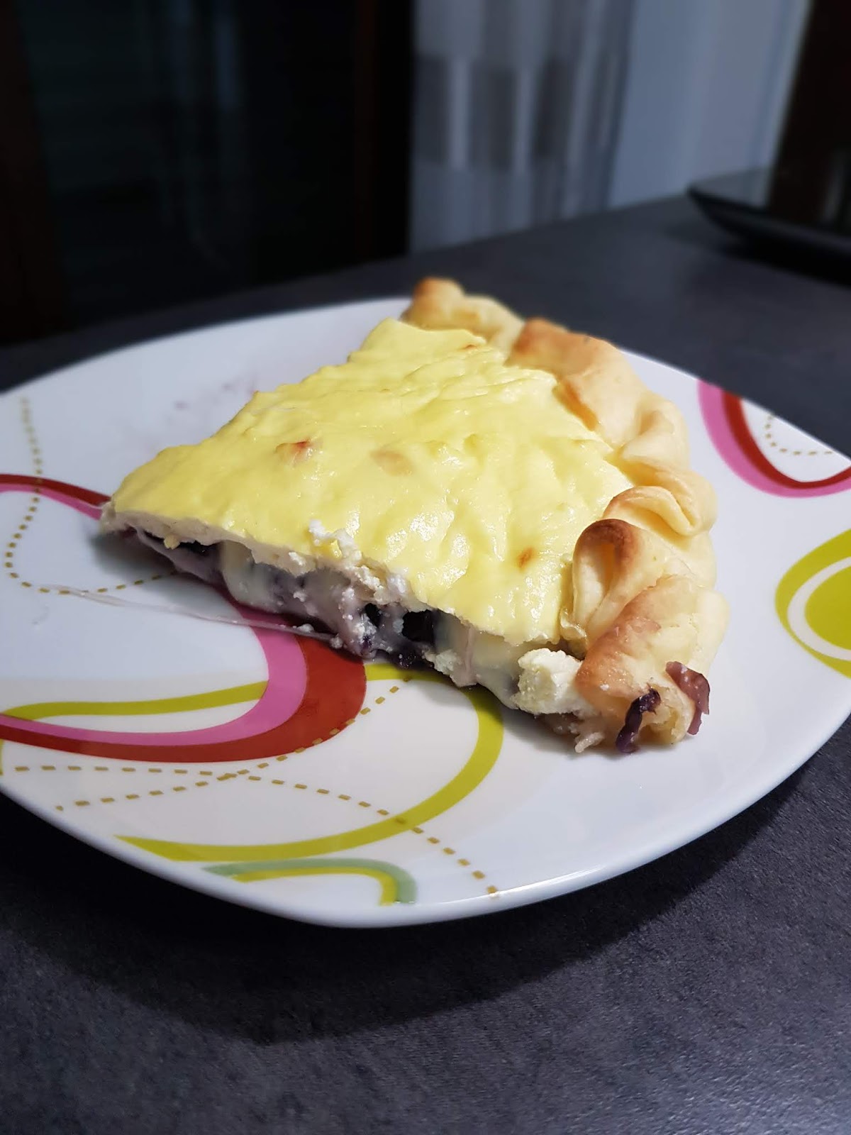 Torta salata radicchio e ricotta