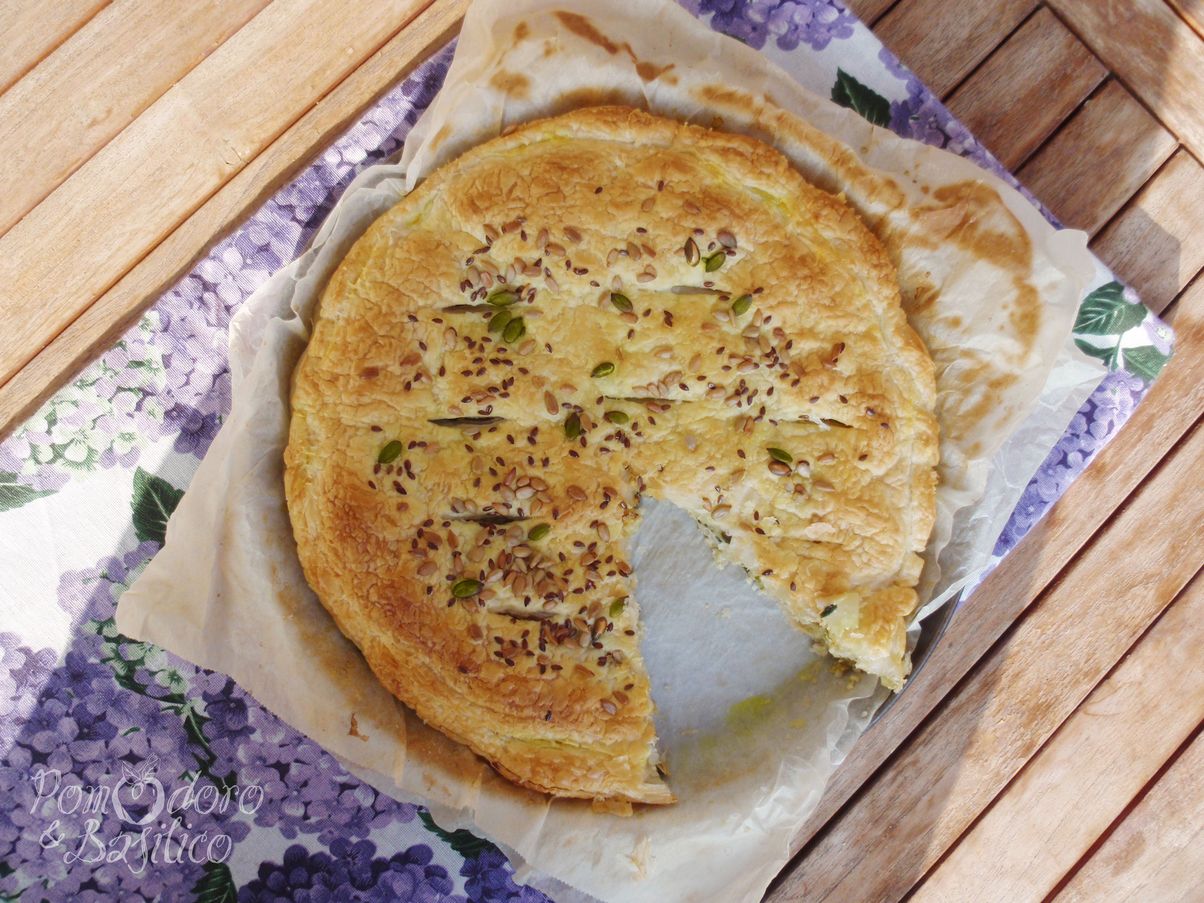 Torta salata rustica