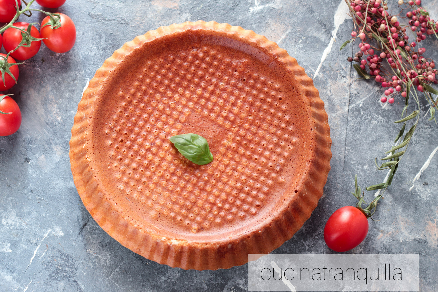 Torta salata senza lievitazione