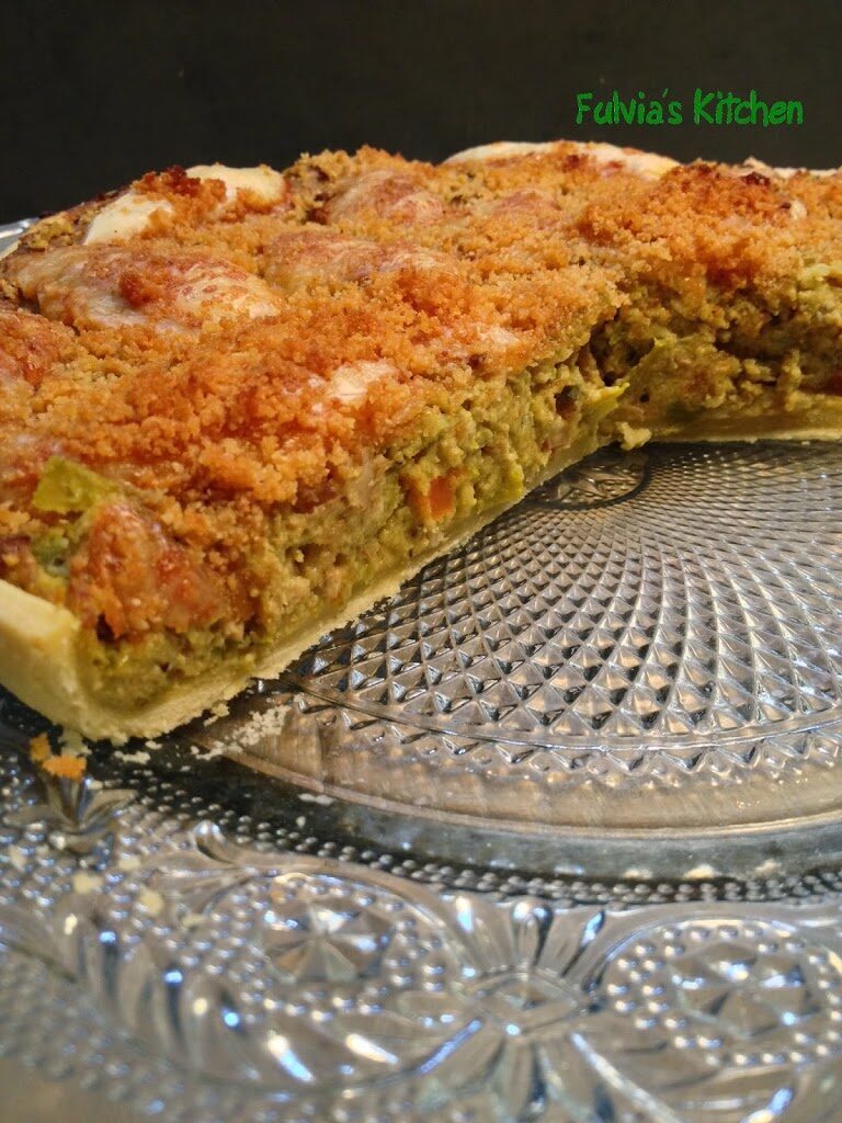 Torta salata vegetariana