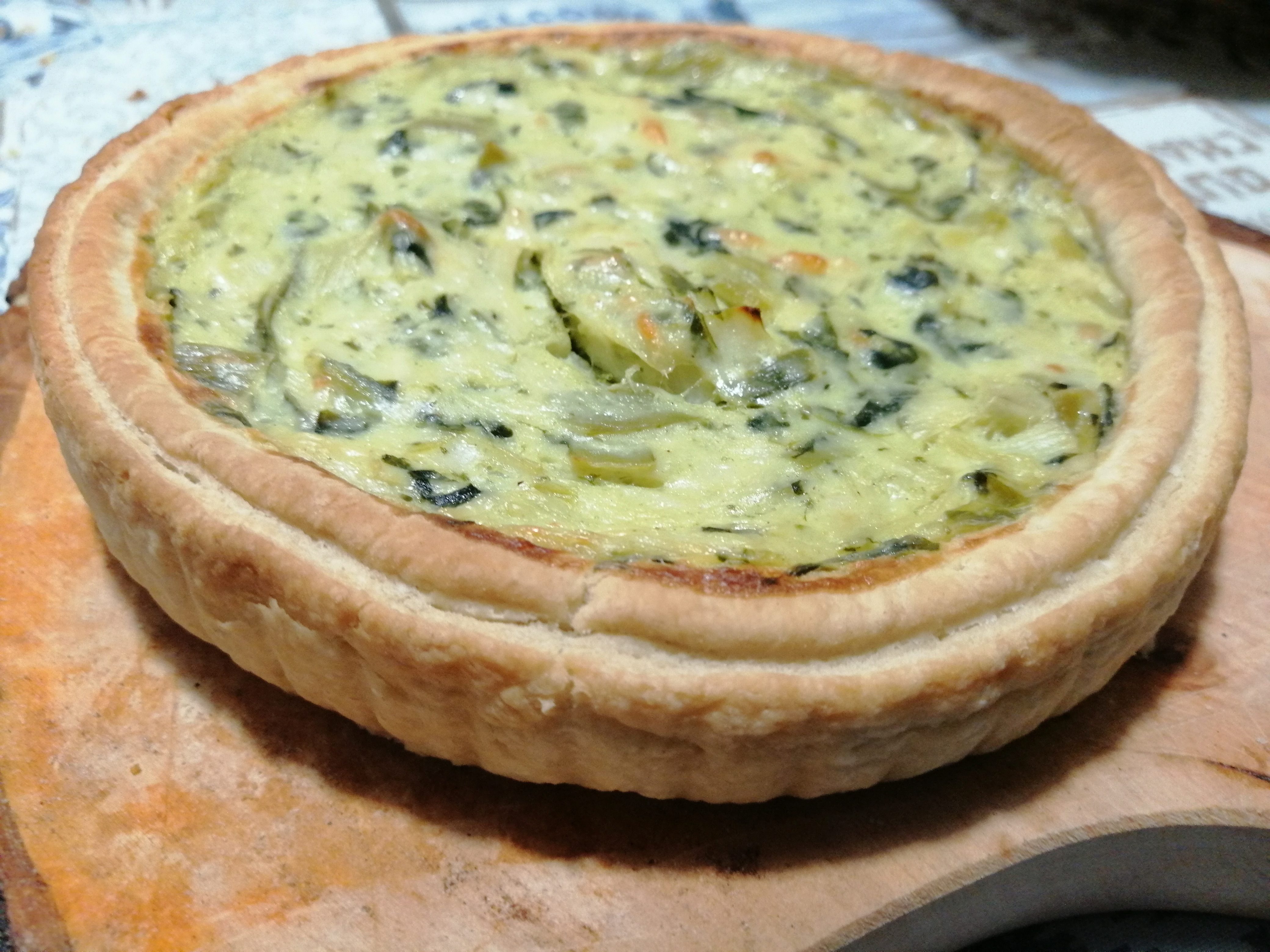 Torta salata vegetariana