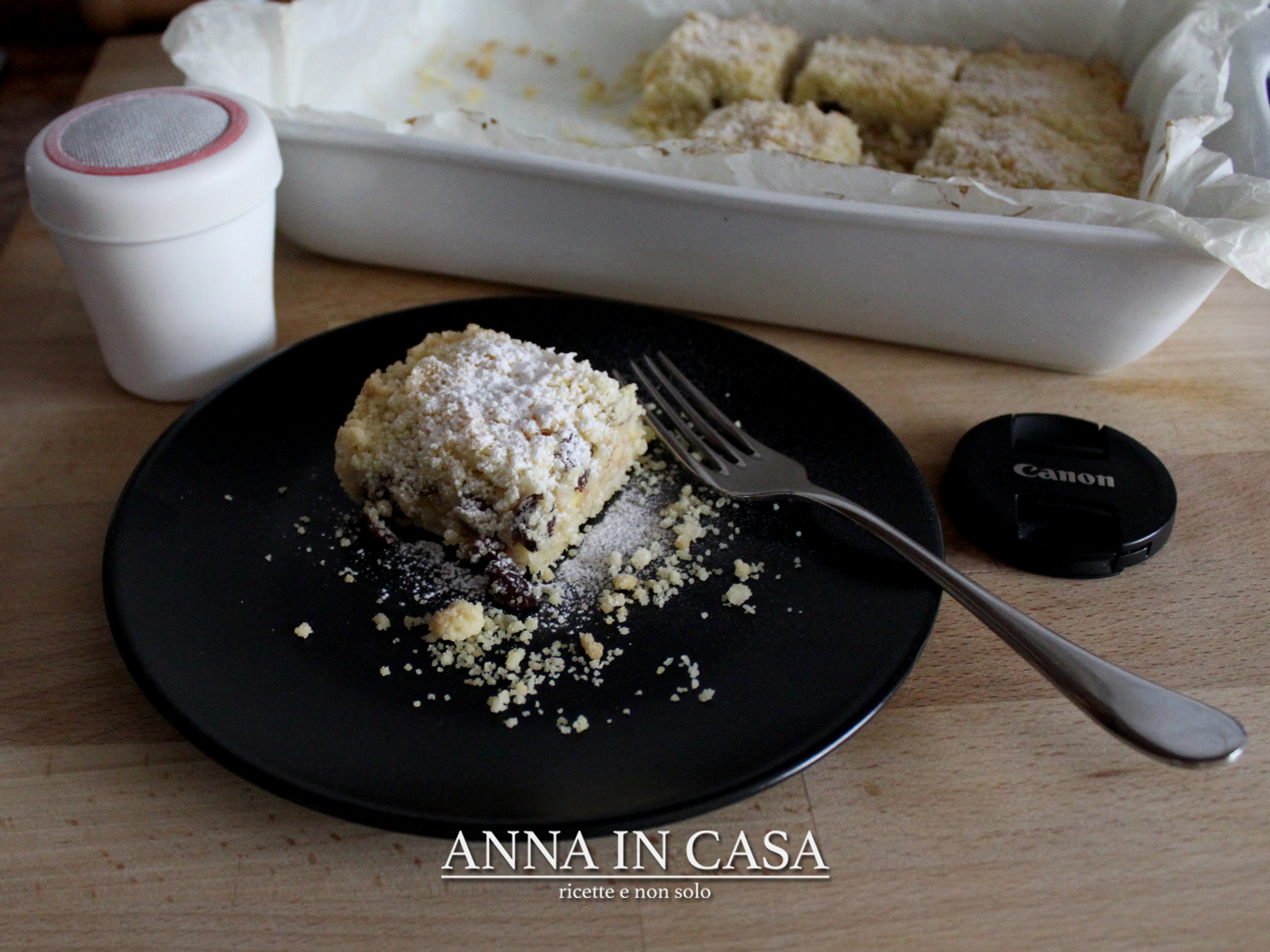 Torta sbriciola con mele e pere