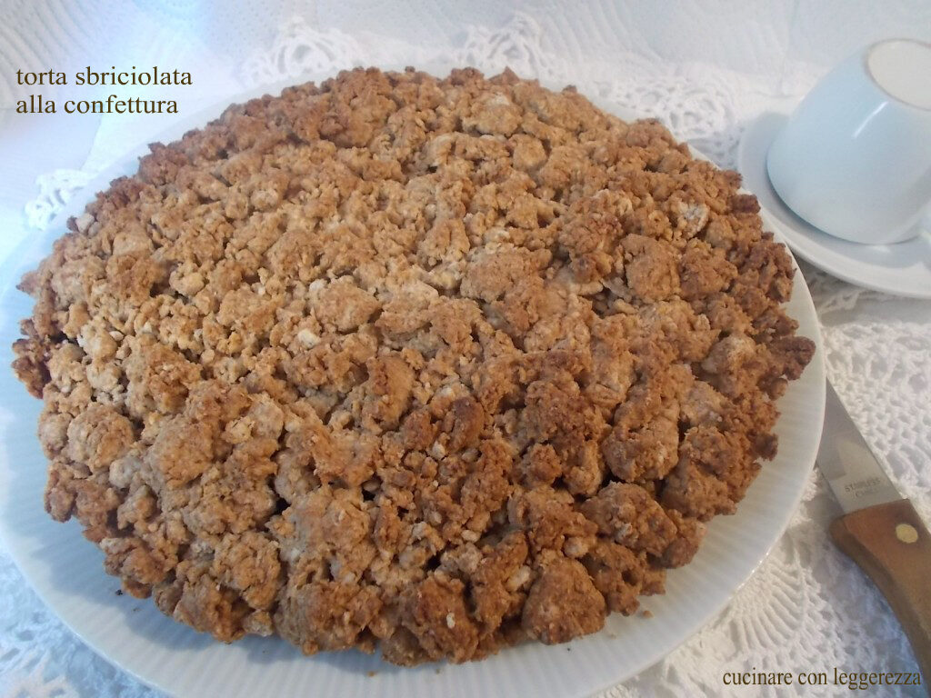 Torta sbriciolata alla confettura