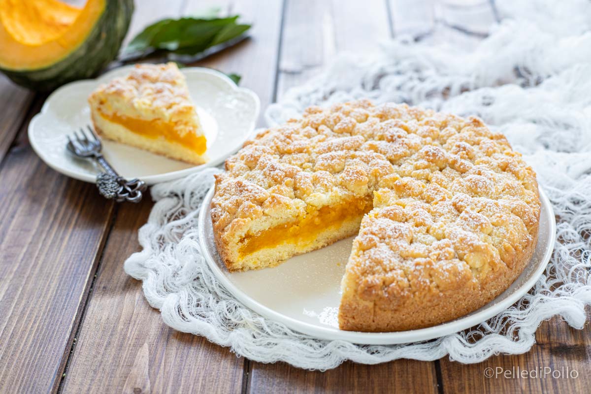 Torta sbriciolata alla zucca
