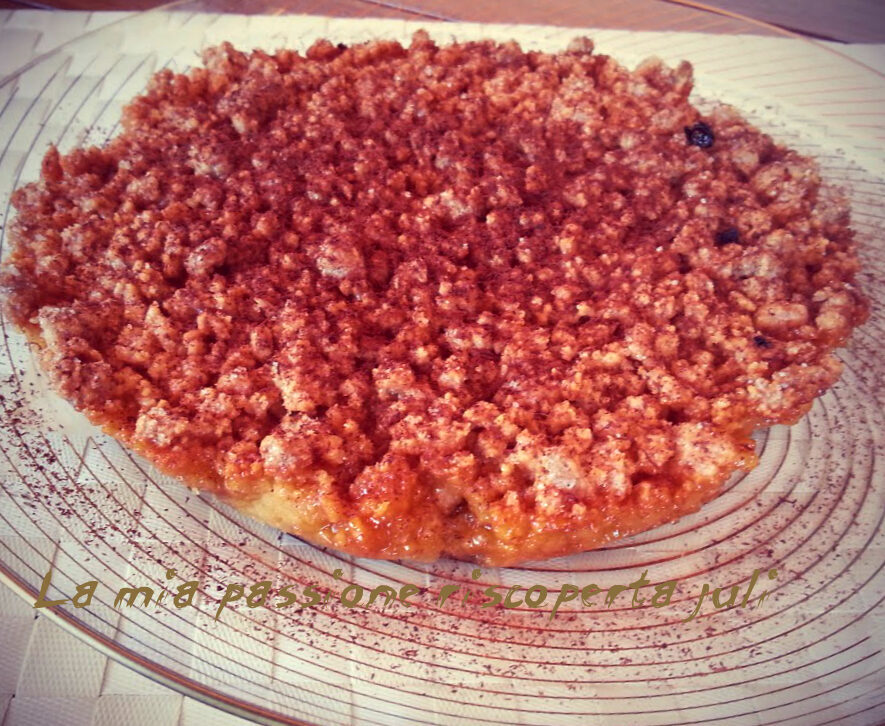 Torta sbriciolata ricotta