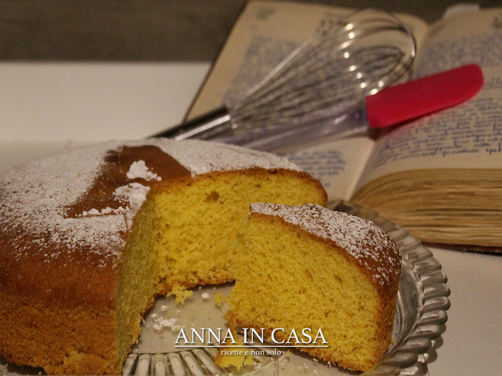 Torta semplice alla vaniglia