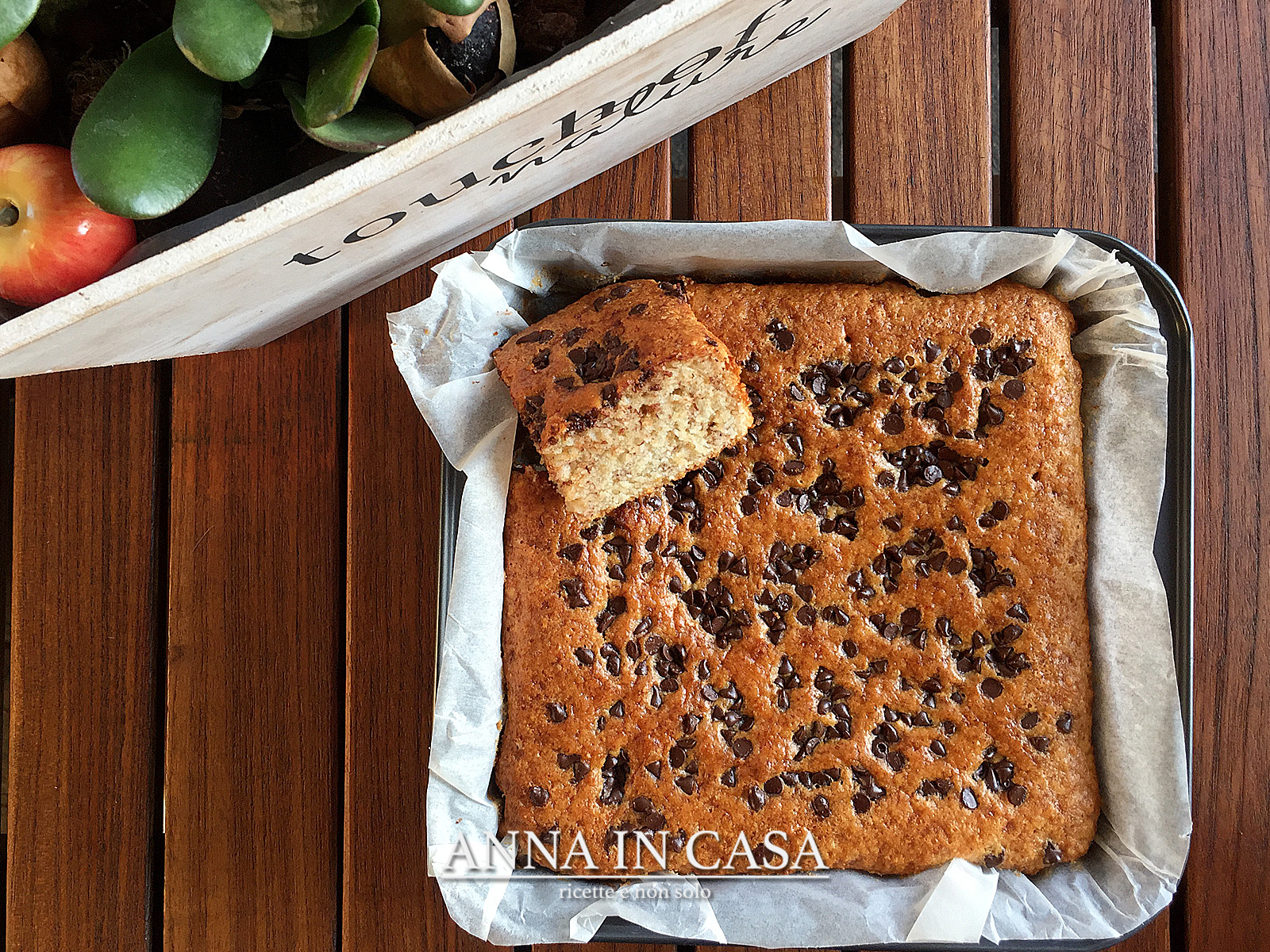 Torta semplice alle banane – ricetta vegana