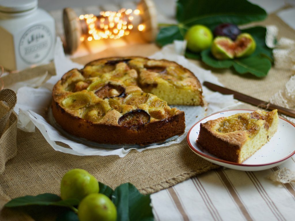 Torta settembrina ai fichi