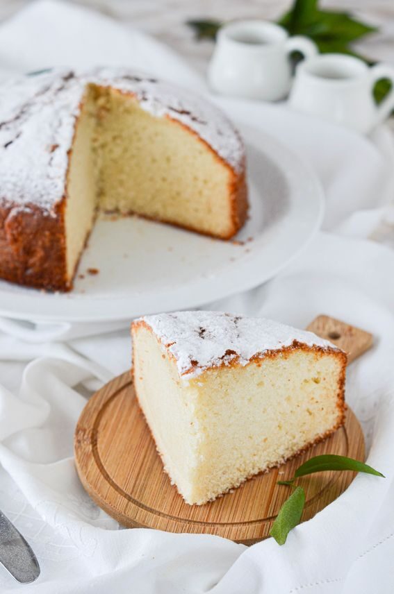 Torta soffice 7 vasetti senza burro e senza lattosio
