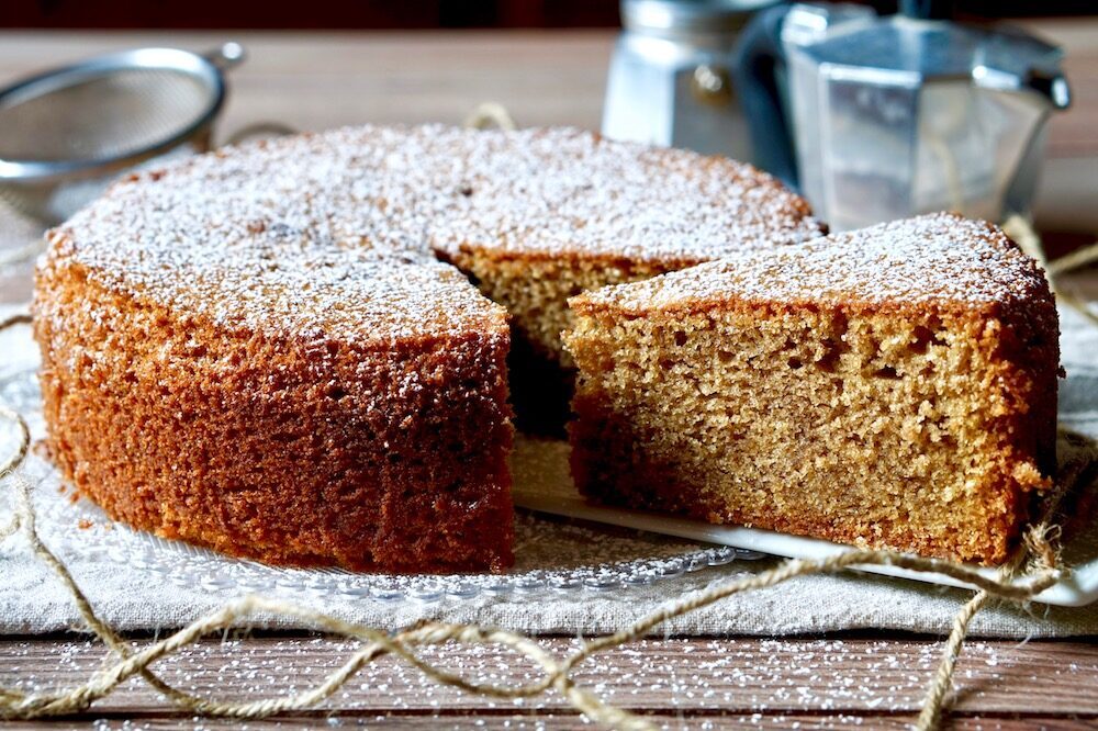Torta soffice al caffè
