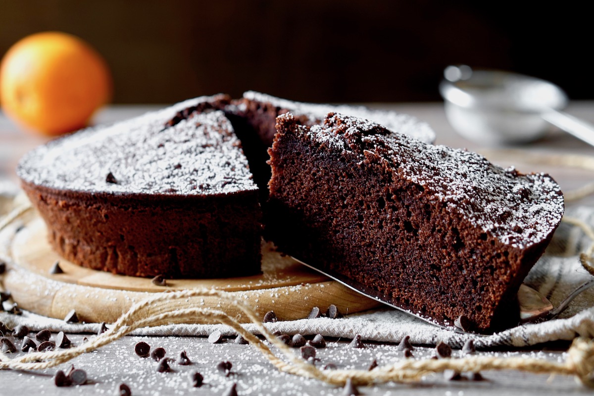 Torta Soffice al Cioccolato e Arancia