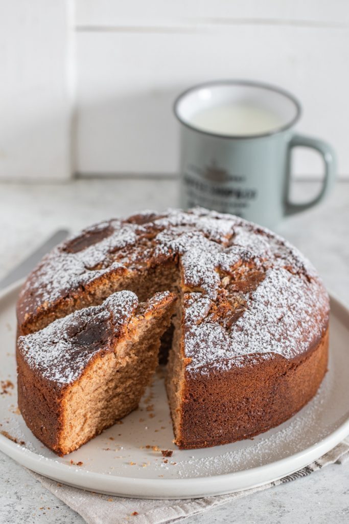 Torta soffice al cioccolato kinder