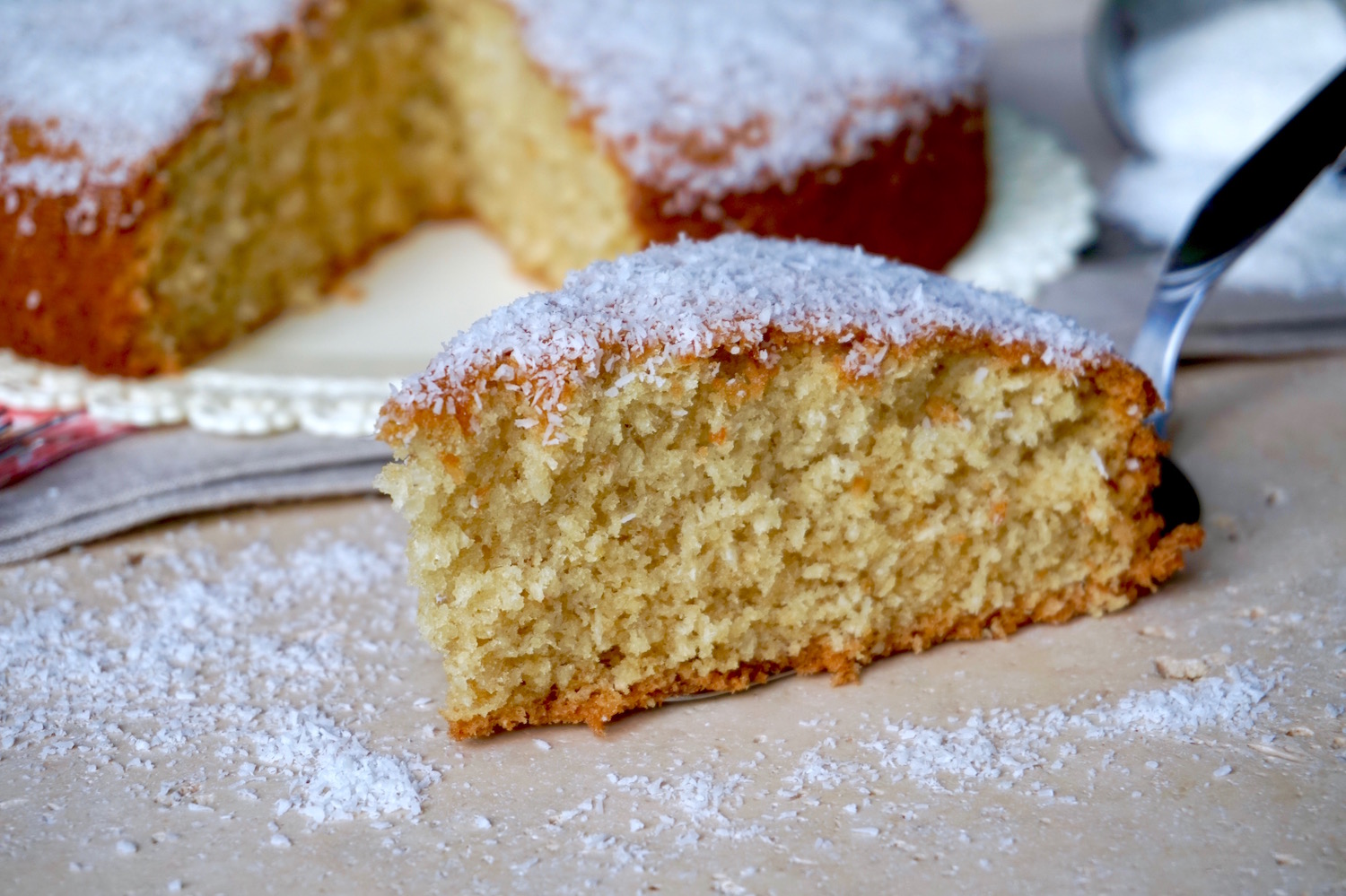 Torta Soffice al Cocco