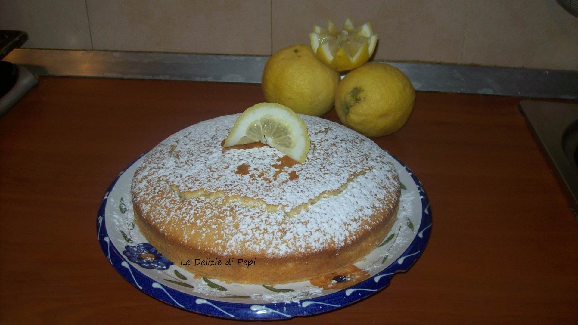 Torta soffice al limone