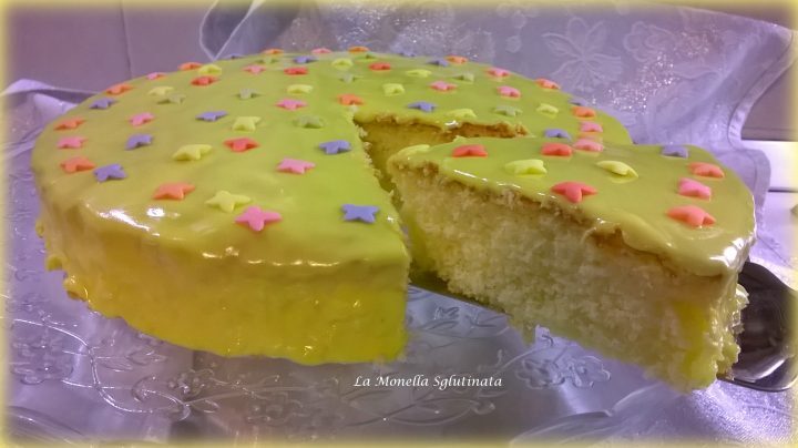 Torta soffice al limone senza glutine