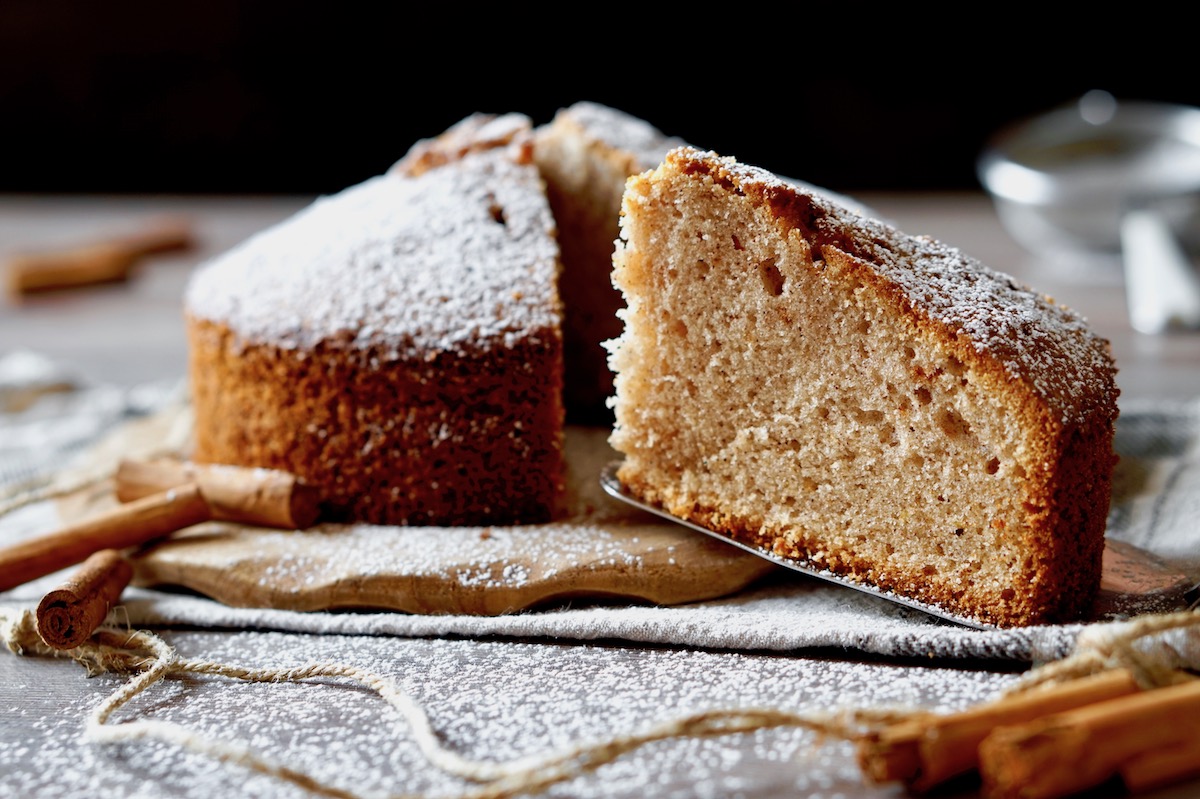Torta soffice alla cannella