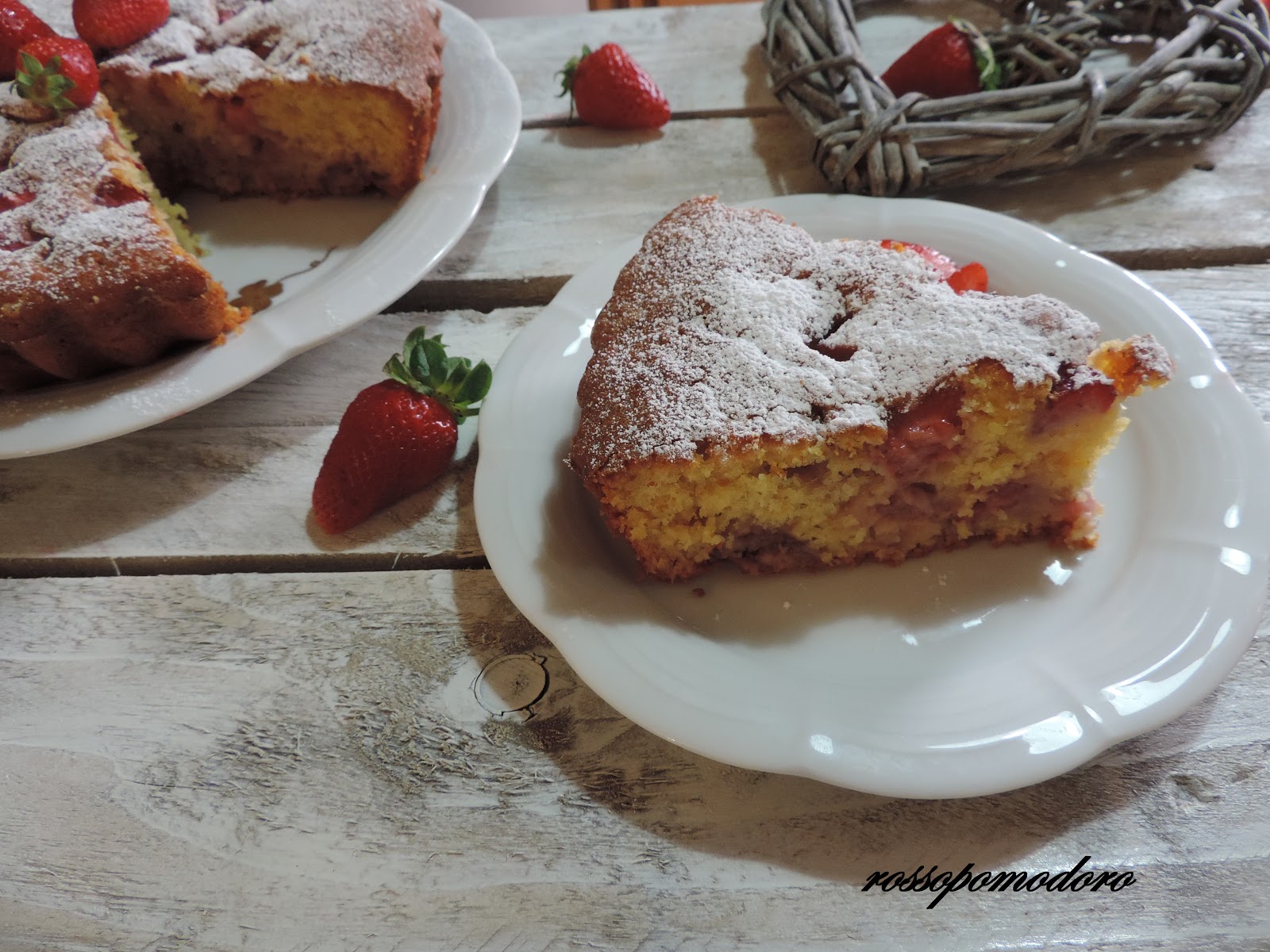 Torta soffice alle fragole