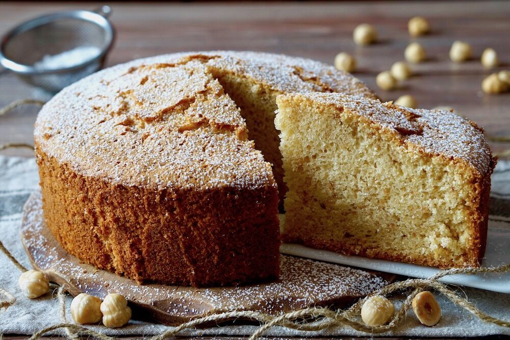 Torta Soffice alle Nocciole