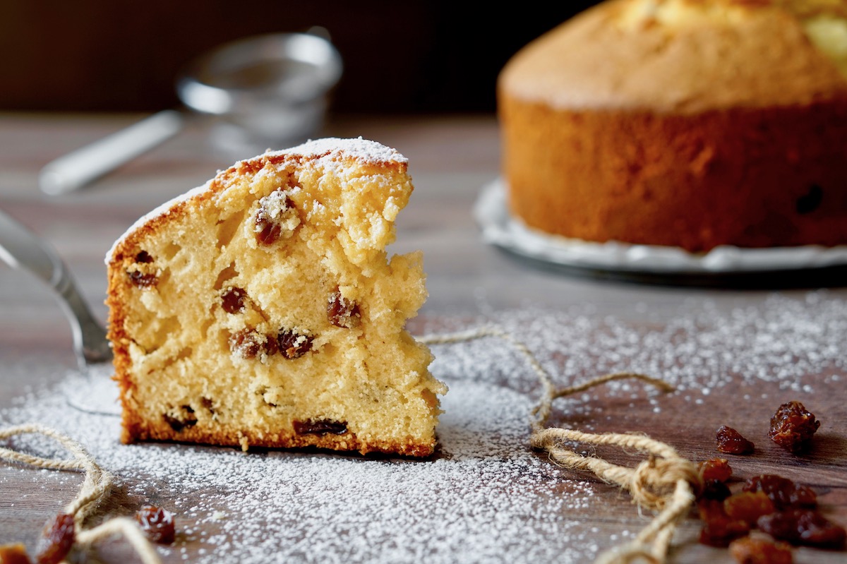 Torta soffice all’uvetta
