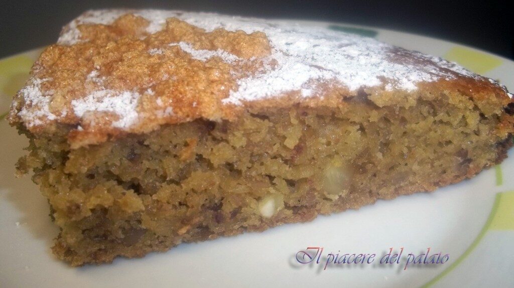 Torta soffice di castagne