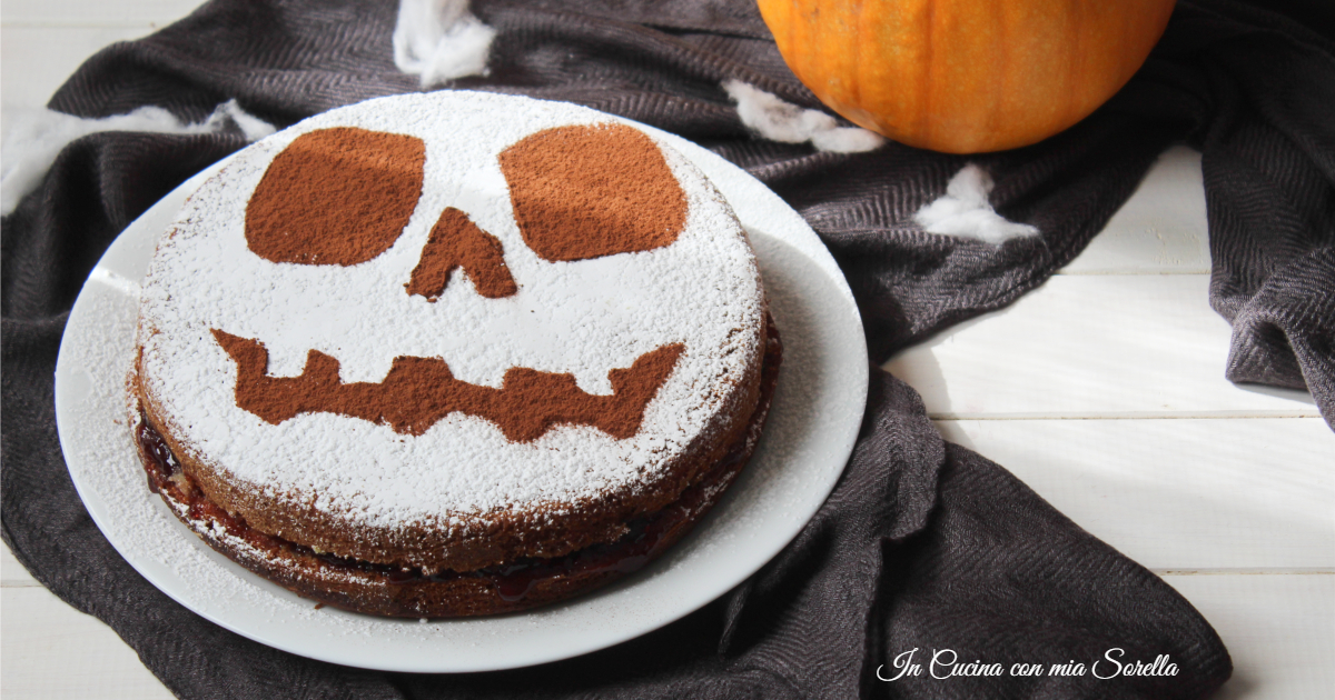 Torta soffice di halloween