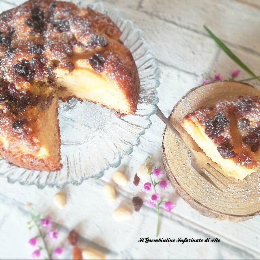 Torta soffice di mele alla ricotta