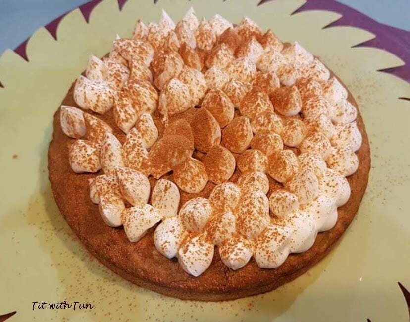 Torta soffice e light alla zucca con farina di mandorle