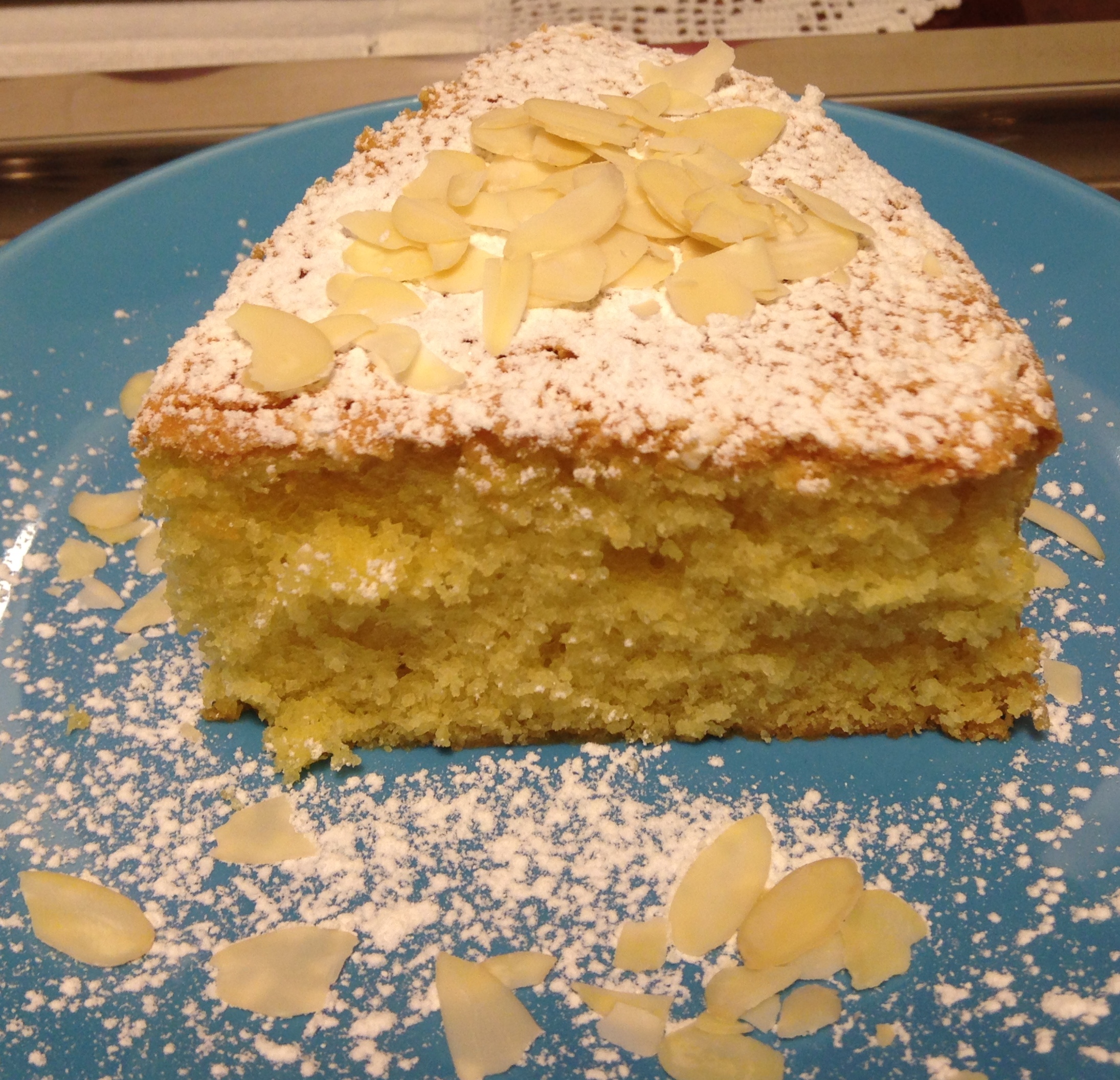 Torta sofficissima alle mandorle