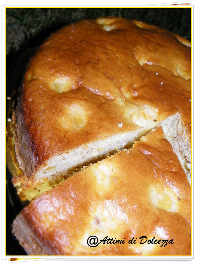 Torta stracciatella e mele