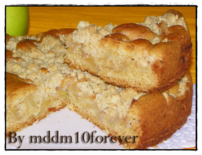 Torta streusel alle mele