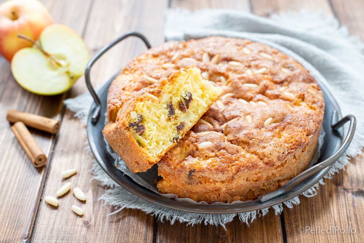 Torta strudel di mele