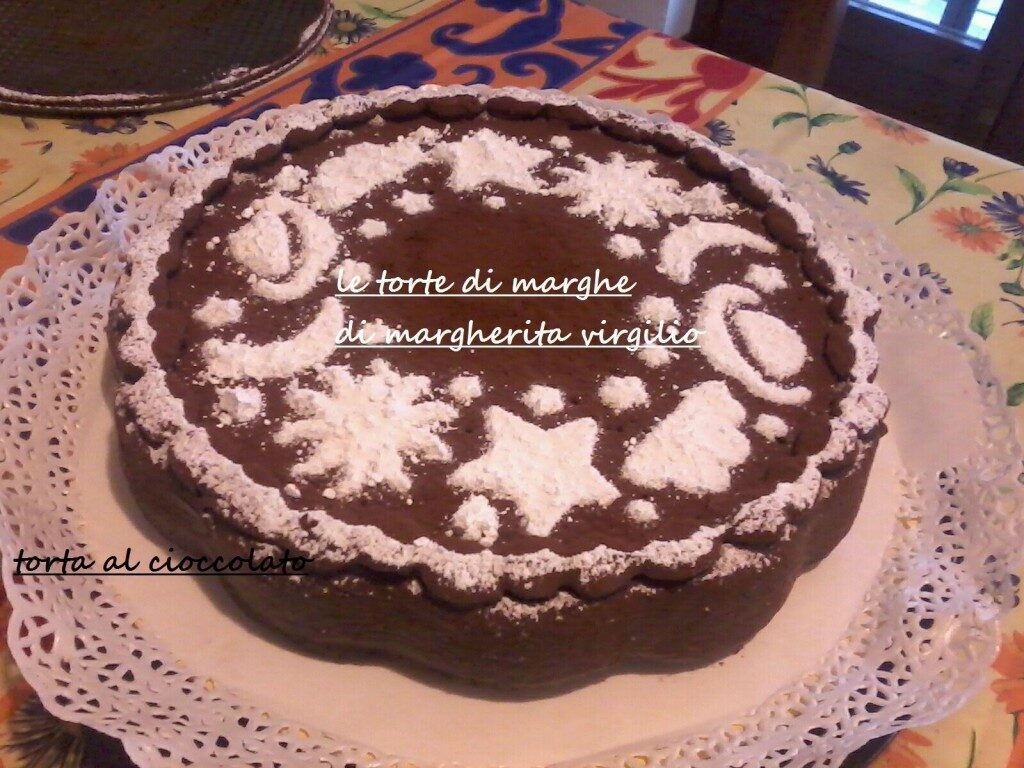 Torta tenerina al cioccolato e mandorle
