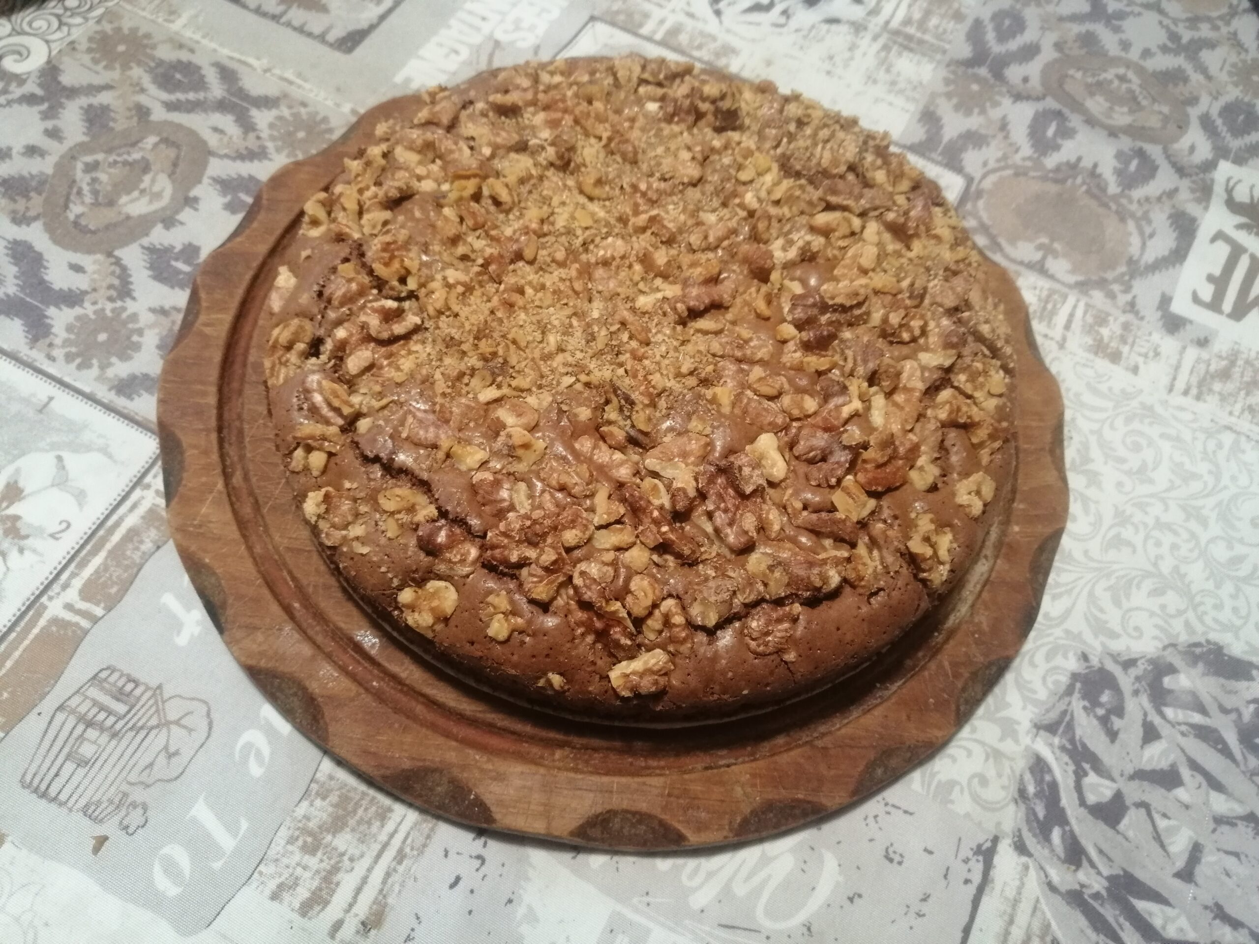 Torta tenerina alle noci