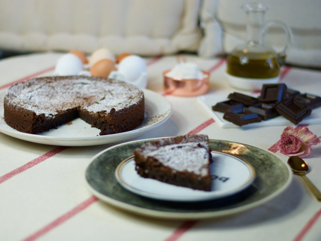Torta tenerina all’olio per il world chocolate day