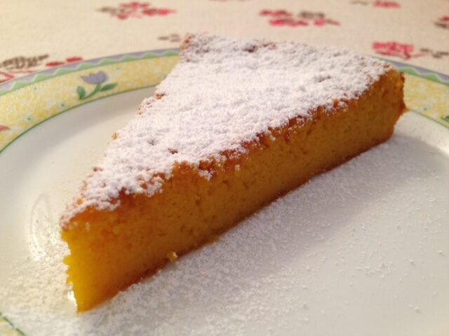 Torta tenerina di zucca