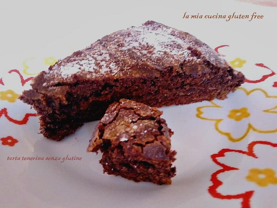 Torta tenerina senza glutine