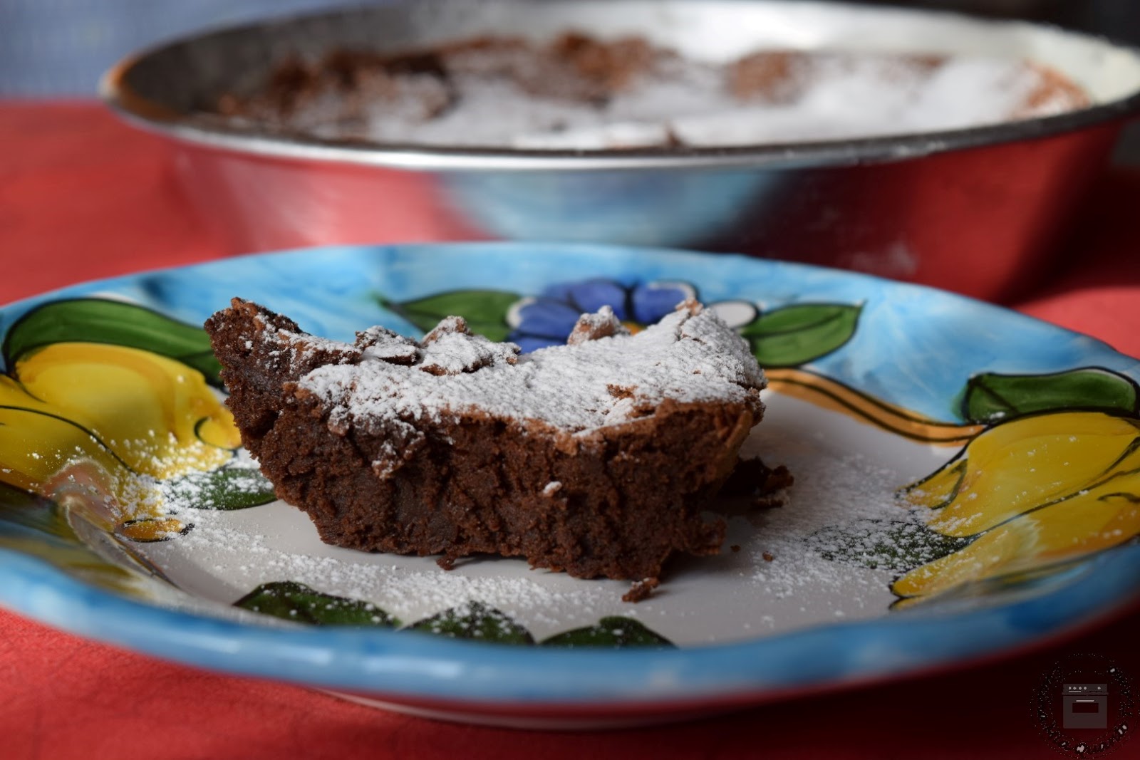 Torta tenerina senza lattosio