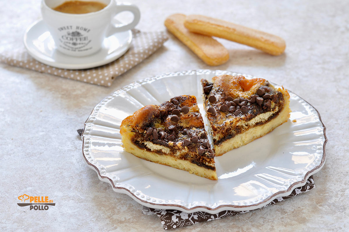 Torta tiramisù cotta al forno