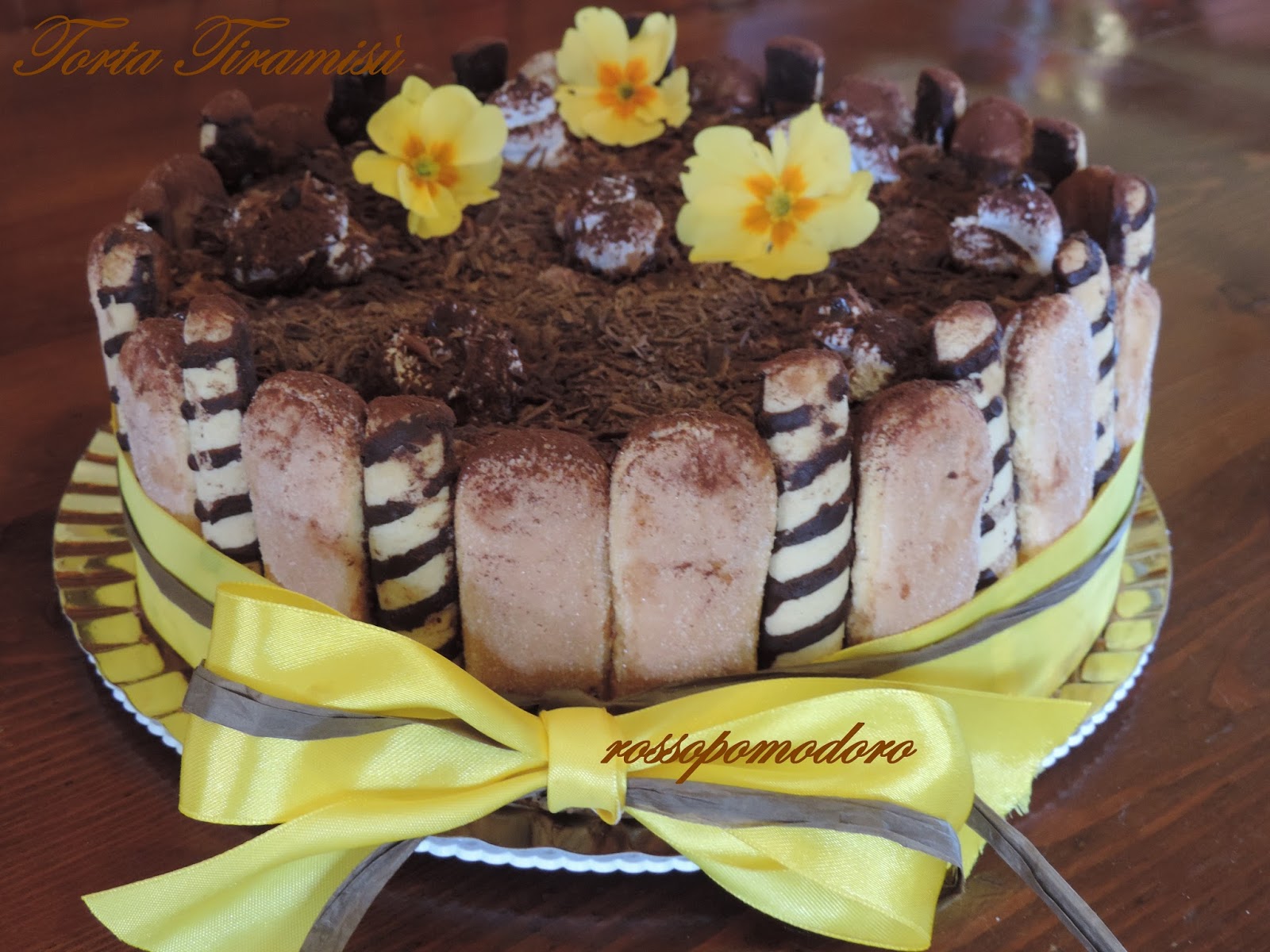 Torta tiramisù
