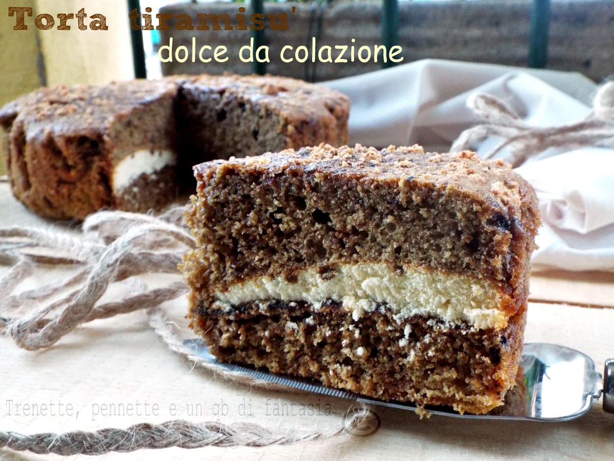 Torta tiramisù…dolce da colazione