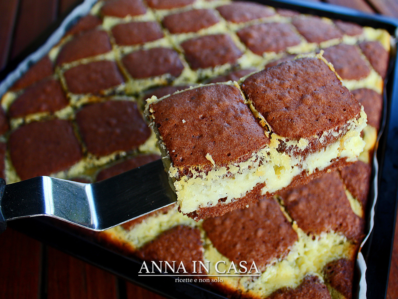 Torta trapunta cacao e mascarpone