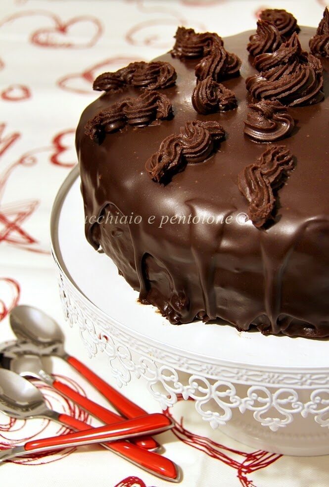 Torta triplo cioccolato