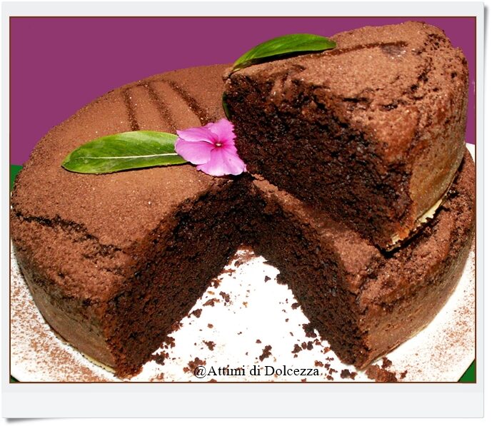 Torta umida al cioccolato