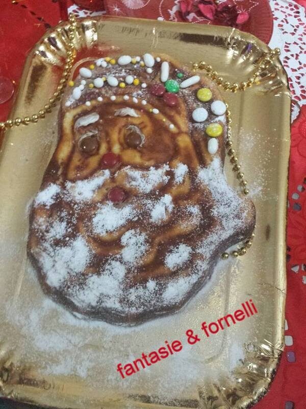 Torta un dolce babbo natale